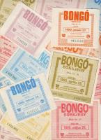 24db "Bongó" sorsjegy (1990-91 teljes év)