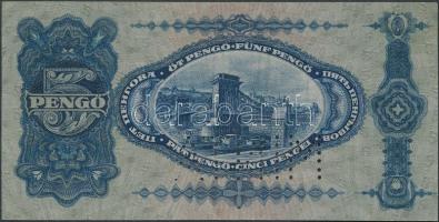 1928. 5P "A 000 - 000000" sorszámmal és "MINTA" perforációval! T:I- (hajtatlan) ...