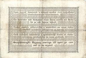 1848. 1Ft + 5Ft (barna) + 5Ft (piros) "Kossuth" T:III