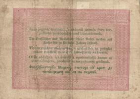 1848. 1Ft + 5Ft (barna) + 5Ft (piros) "Kossuth" T:III