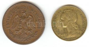 Madagaszkár/Francia Kolónia 1953. 20Fr + Mexikó 1933. 5c T:2
Madagascar/French Colony 1953. 20 Franc...