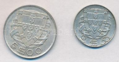 Portugália 1951. 2,5Esc Ag + 5Esc Ag T:2
Portugal 1951. 2,5 Escudos Ag + 5 Escudoa Ag C:XF