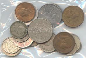 20db világpénz, jobb darabokkal T:vegyes
20 mixed world coins with good ones C:mixed