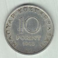 1948. 10Ft Ag "Széchenyi" T:2-