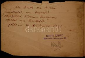 Kontz Árpád Temesvár: Motorcsónakok és motorjachtok tervrajz katalógusa és árjegyzéke 8p. kissé megv...
