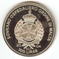 Máltai Lovagrend 2004. 100L "Szlovénia az EU-ban" T:PP
Sovereign Order of Malta 2004. 100 ...
