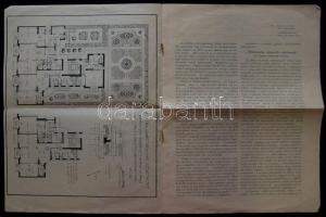 1930 Budapest I. kerületi Tátra-Udvar kertes öröklakásainak prospektusa tervrajzokkal, leírásokkal