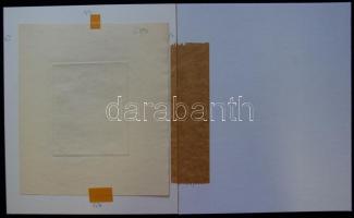 Patkó Károly (1895-1914): Fürdés után, rézkarc-papír, paszpartuban 23x27cm