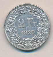 Svájc 1920. 1/2Fr Ag T:2 Switzerland 1920. 1/2 Franc Ag C:XF