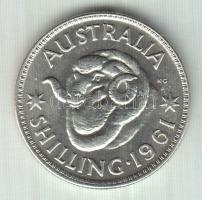 Ausztrália 1961. 1Sh Ag  T:1- Australia 1961. 1 Shilling Ag C:AU