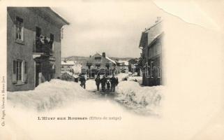 Rousses in winter