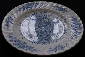 Jelzett angol Hostess Tableware virágmintás dísztányér /
English floral plate d: 25,5cm