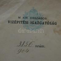1904 Kvassay Jenő vízmérnök aláírása hivatalos okiraton
