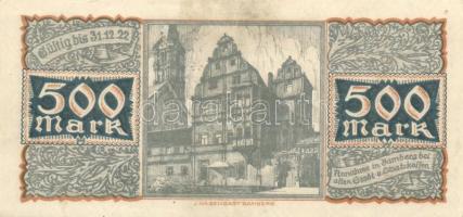 Német Birodalom/Weimari Köztársaság/Bamberg 1922. 500M T:II
Germany-Weimar Republic/Bamberg 1922. 50...