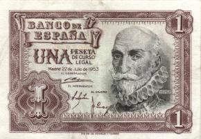 Spanyolország 1931. 25P + 50P + 1953. 1P T:II,II-,III
Spain 1931. 5 Pesetas + 50 Pesetas + 1953. 1 P...