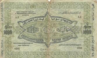 Oroszország / Azerbajdzsán Autonóm Köztársaság 1920. 1000R + Oroszország 1923. 500R + Szovjetunió 19...