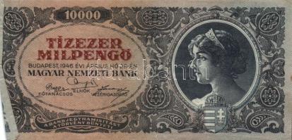 1946. 10.000MP (15x) T:II,II-(III)