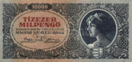 1946. 10.000MP (15x) T:II,II-(III)