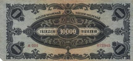 1946. 10.000MP (15x) T:II,II-(III)