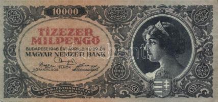 1946. 10.000MP (15x) T:II,II-(III)