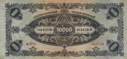 1946. 10.000MP (15x) T:II,II-(III)