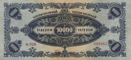 1946. 10.000MP (15x) T:II,II-(III)