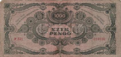 1945. 1000P bélyeggel (19x) T:II,III