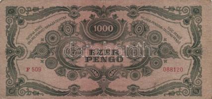 1945. 1000P bélyeggel (19x) T:II,III