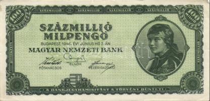 1946. 100.000MP (10x) T:I-,II