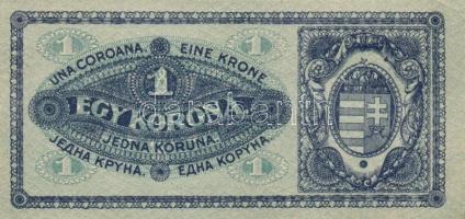 1920. 1K (4x) egymást követő sorszámmal T:I-(kis sarokkopás)