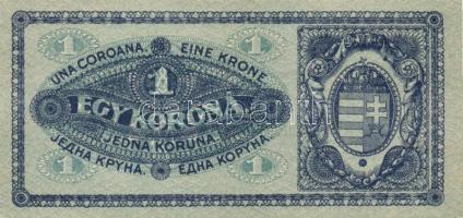 1920. 1K (4x) egymást követő sorszámmal T:I-(kis sarokkopás)