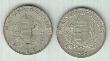 1926. 1P Ag + 1938. 1P Ag T:3