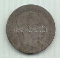 1870KB 20Kr "Váltó Pénz" Ag T:4