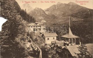 TÁTRA - 11 db háború előtti képeslap, nagyrészt sérültek