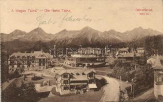 TÁTRA - 11 db háború előtti képeslap, nagyrészt sérültek