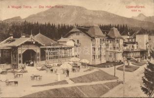 TÁTRA - 11 db háború előtti képeslap, nagyrészt sérültek