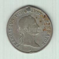 Ausztria 1831A 20Kr Ag I.Ferenc T:3
Austria 1831A 20 Kreuzer Ag "Franz I" C:F