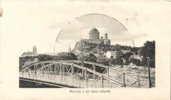 cca 1900 Esztergom - 6 db régi városkép leporelló részei