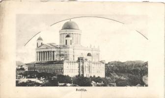 cca 1900 Esztergom - 6 db régi városkép leporelló részei