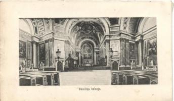 cca 1900 Esztergom - 6 db régi városkép leporelló részei