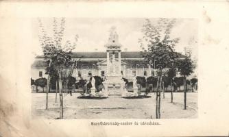 cca 1900 Esztergom - 6 db régi városkép leporelló részei