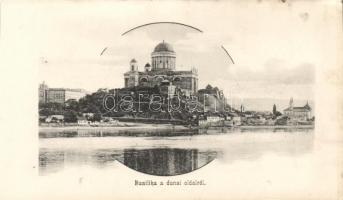 cca 1900 Esztergom - 6 db régi városkép leporelló részei