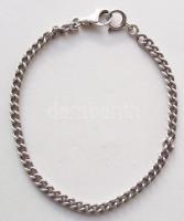 Ezüst (Ag) óralánc / Silver watch chain 10,51gr 23cm