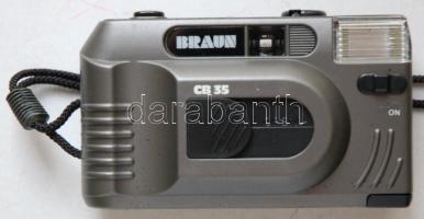 Braun CB35 analóg fényképezőgép eredeti dobozában filmmel / 
Analog photo camera