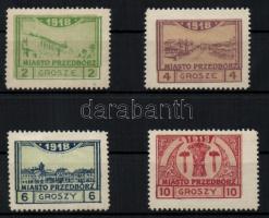 Przedborz local issue (6B bigger size stamp), Przedborz helyi kiadás (6B nagyobbra fogazva)