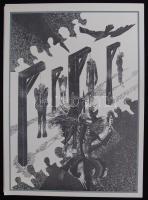 Csáji Attila: Ifjú szívekben élek: 23 rajz Ady Endre verseihez (5db hiányzik)