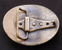 Irredenta réz övcsat 8x6,5cm