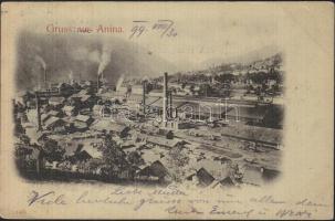 1899 Anina iron works (small tear)