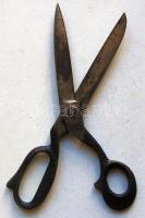 XIX. századi nagyméretű vas olló kiváló állapotban / Vintage iron scissors 25cm