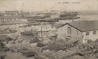 Algiers, quay, port, ships